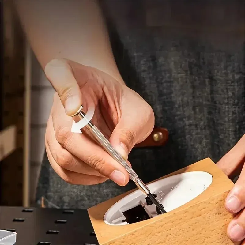 Étui de rangement du mini jeu de tournevis