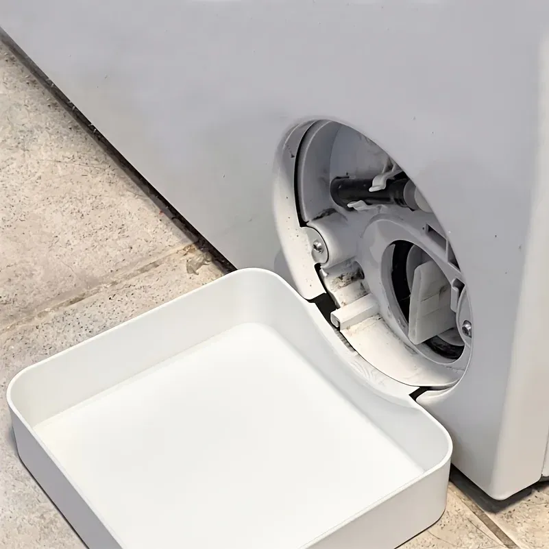 Bac anti-fuite pour lave-linge vu de dessus