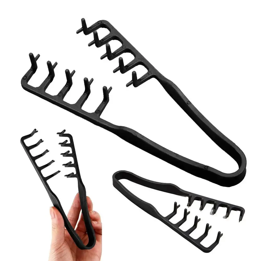 Peigne à dents larges pour volume et texture aux racines, outil de coiffure M0U7 3