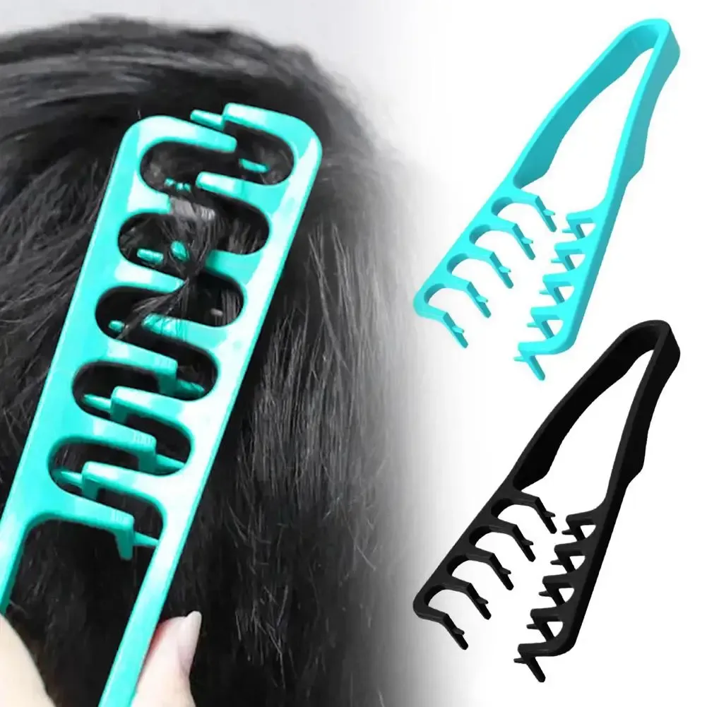 Peigne à dents larges pour volume et texture aux racines, outil de coiffure M0U7 5