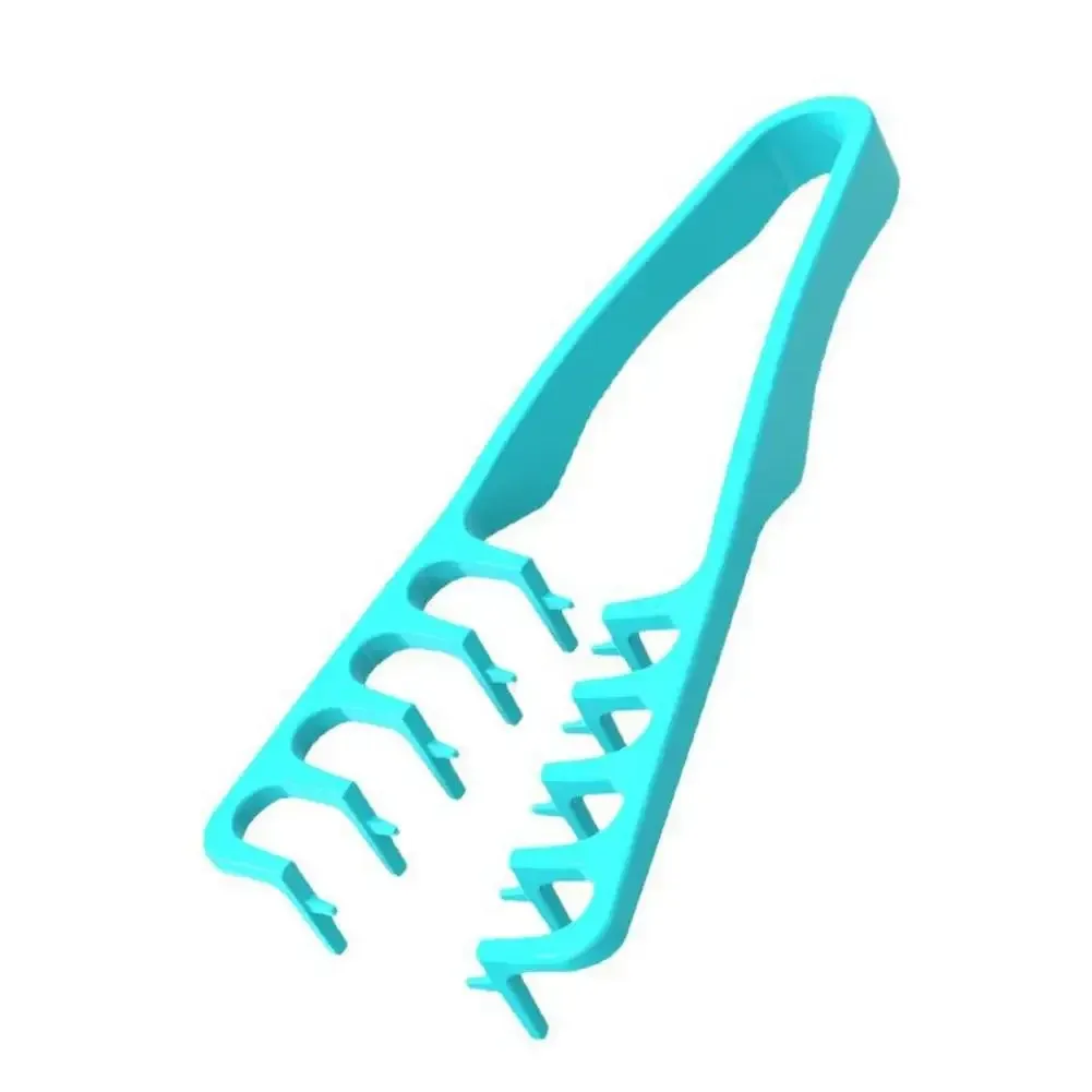 Peigne à dents larges pour volume et texture aux racines, outil de coiffure M0U7 8