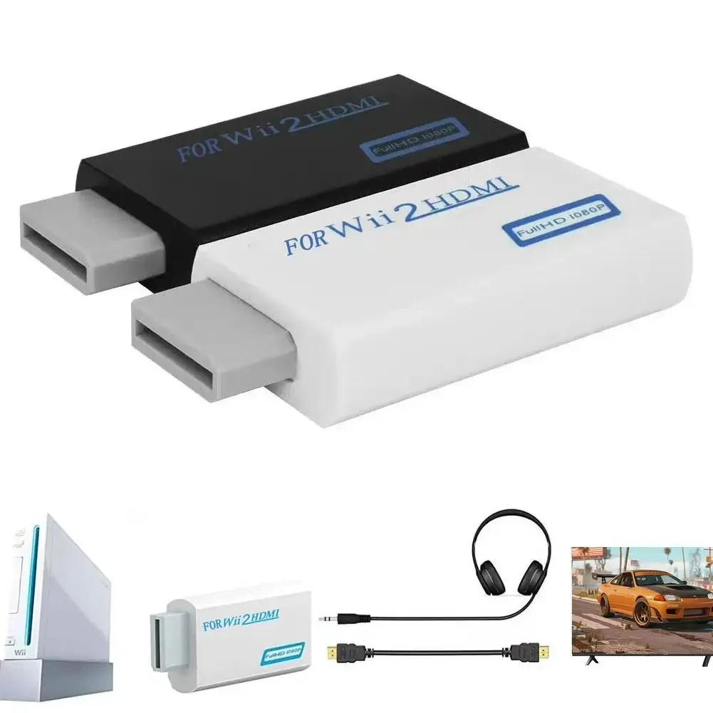 Adaptateur Wii vers HDMI, en situation