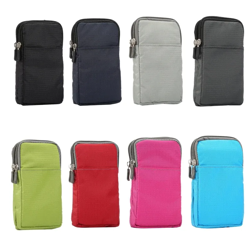 Pochette universelle pour smartphone avec clip de ceinture, étui portefeuille compatible iPhone 12 à 14 Pro Max, Samsung, Huawei, Xiaomi et LG 6