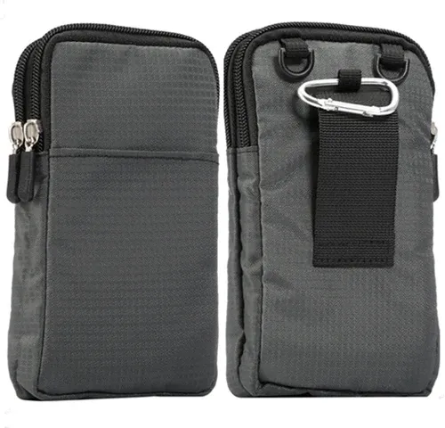 Pochette universelle pour smartphone avec clip de ceinture, étui portefeuille compatible iPhone 12 à 14 Pro Max, Samsung, Huawei, Xiaomi et LG 7