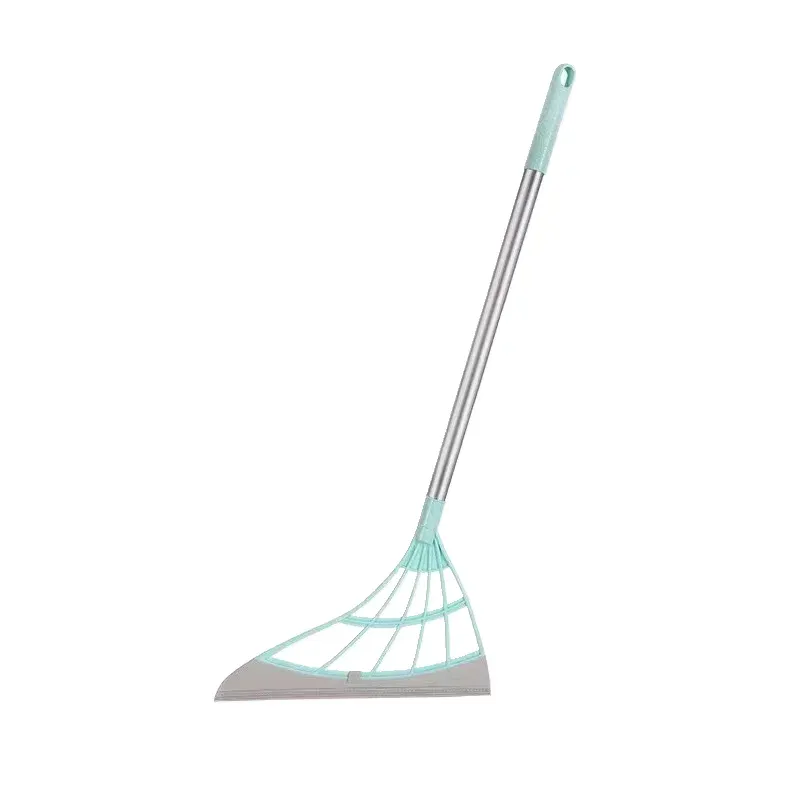 Balai magique en silicone, balayette antipoussière à main, raclette de nettoyage de sol pour la maison, raclette à vitres, brosse de toilettes et de salle de bain, accessoires de sorcière 9