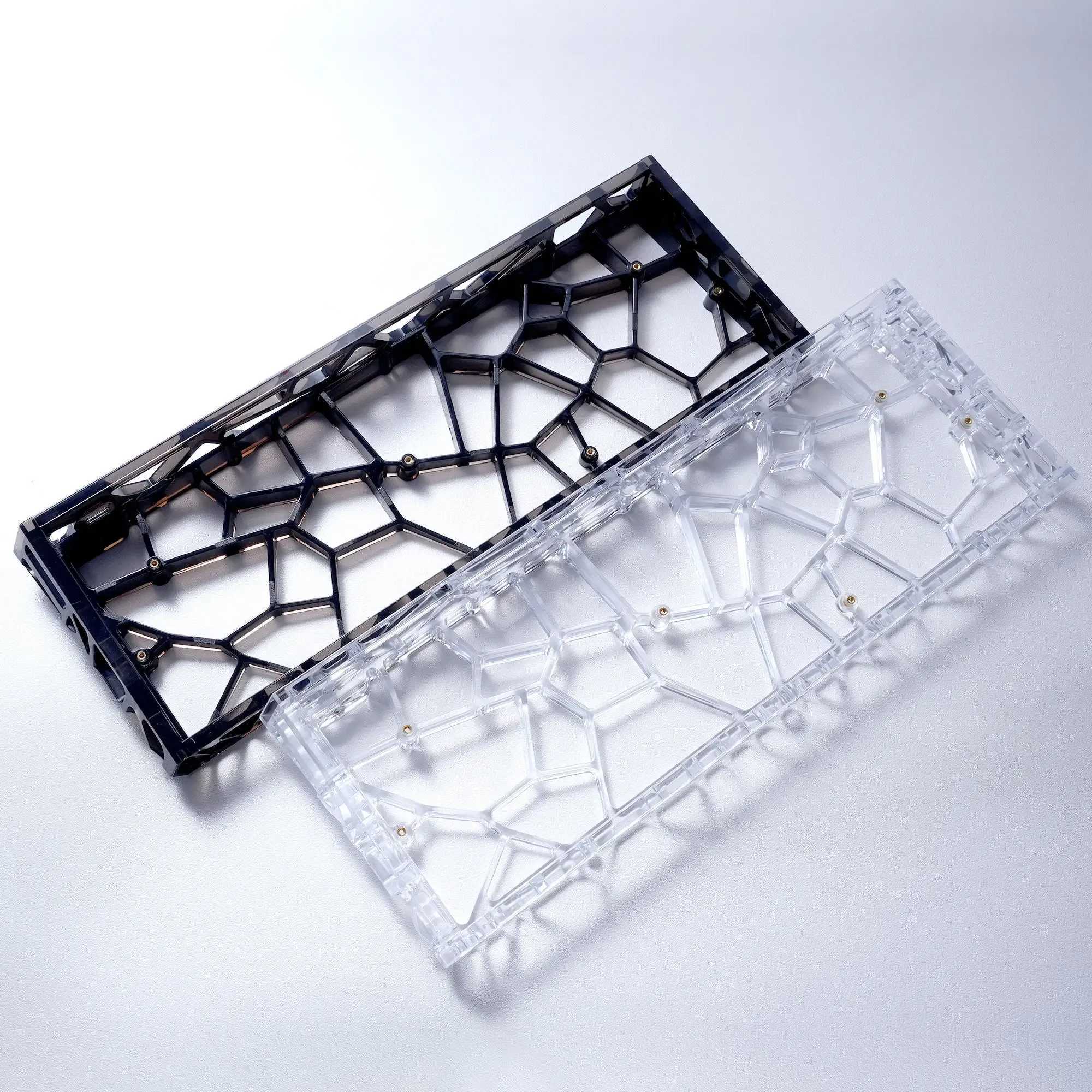 Coque de clavier transparente pour GH60, Wooting 60 et MAD60, disposition 60 %, boîtier personnalisé pour clavier PC 5