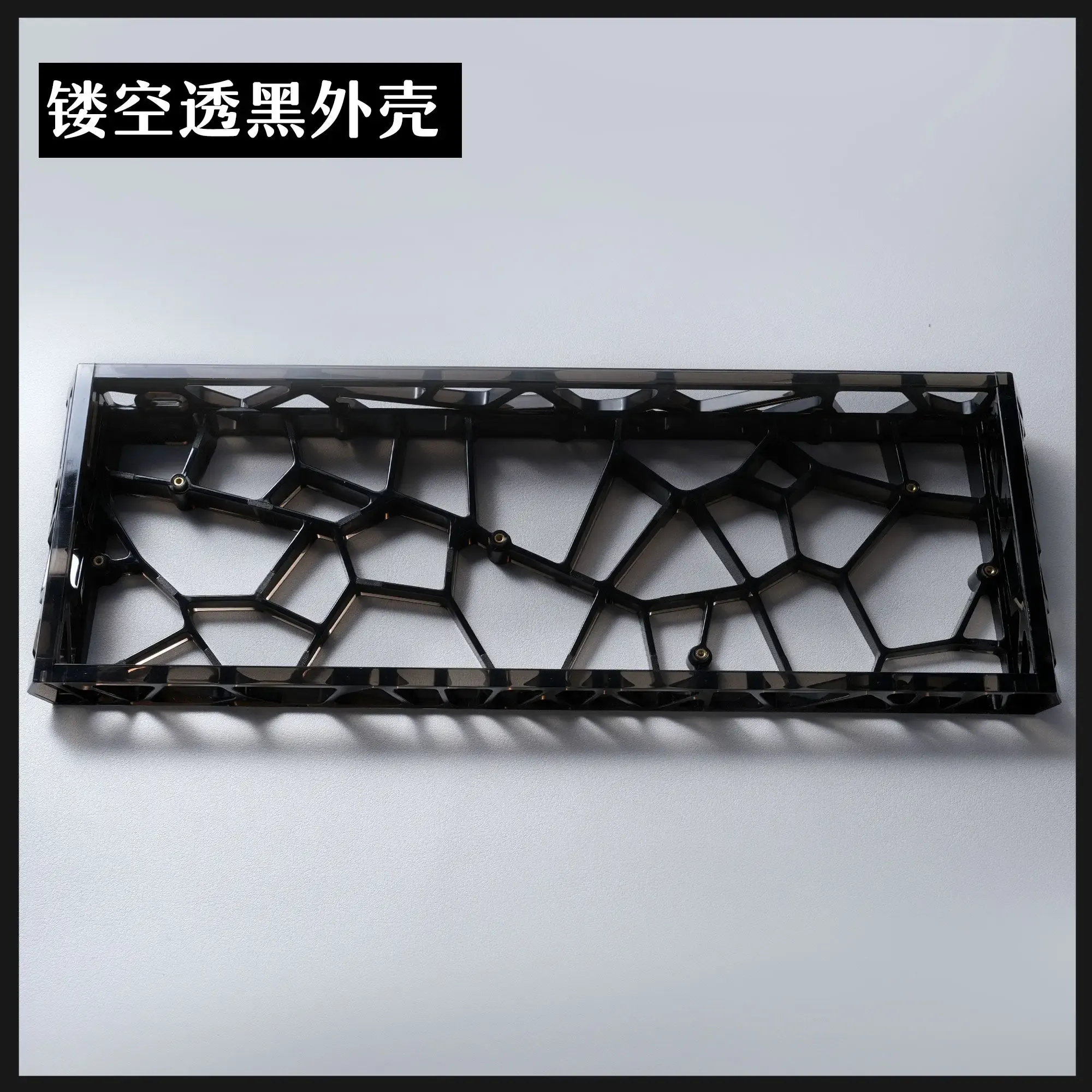 Coque de clavier transparente pour GH60, Wooting 60 et MAD60, disposition 60 %, boîtier personnalisé pour clavier PC 8