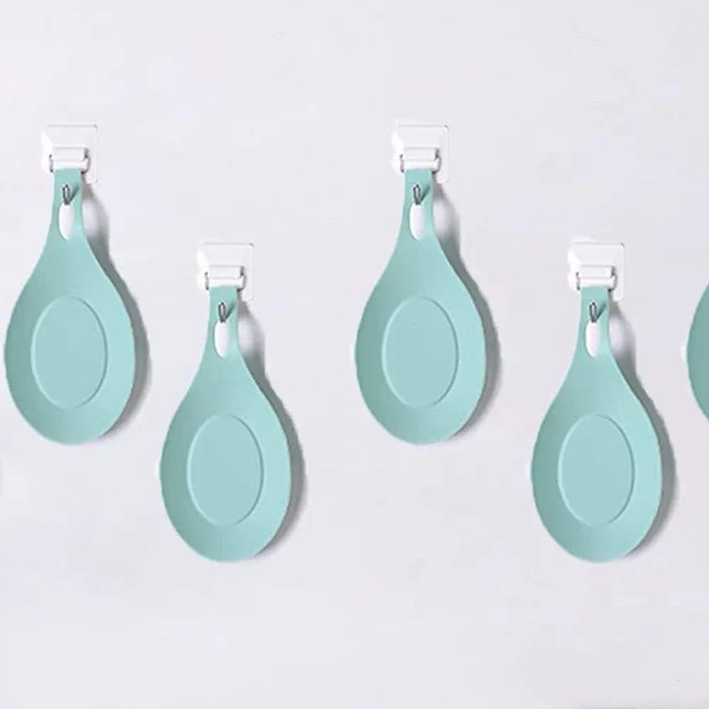 Repose-cuillère en silicone résistant à la chaleur 4
