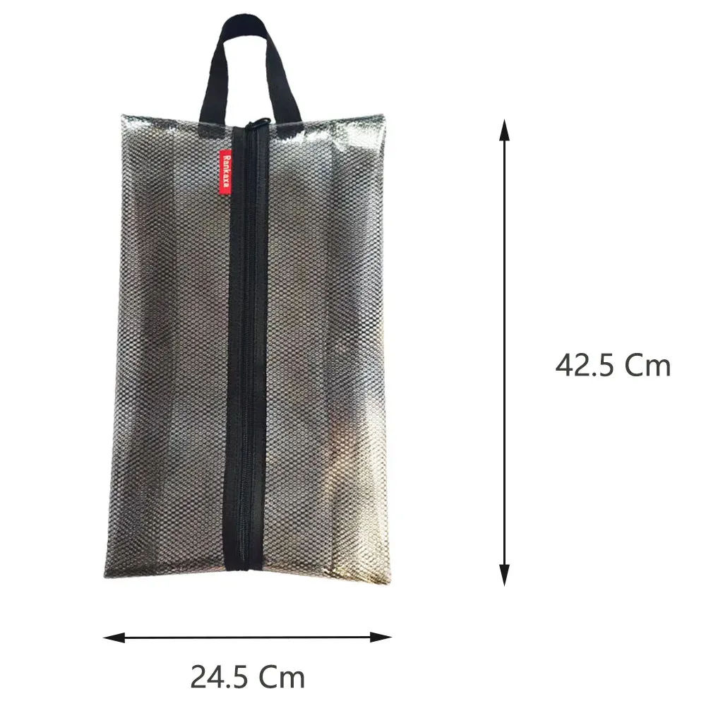 Sac de rangement pour chaussures, détail de la finition