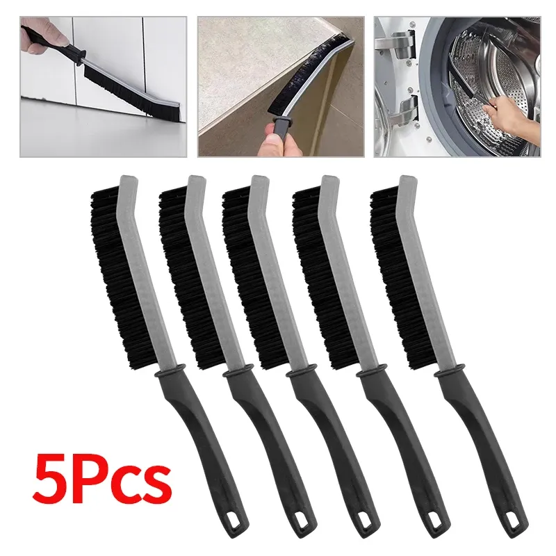 Brosse de nettoyage à poils durs pour joints de carrelage, coulis et angles morts, idéale pour la salle de bains et la cuisine - Image 1