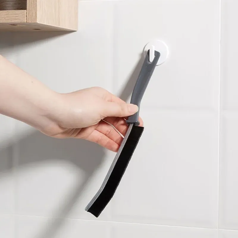 Brosse de nettoyage à poils durs pour joints de carrelage, coulis et angles morts, idéale pour la salle de bains et la cuisine 5