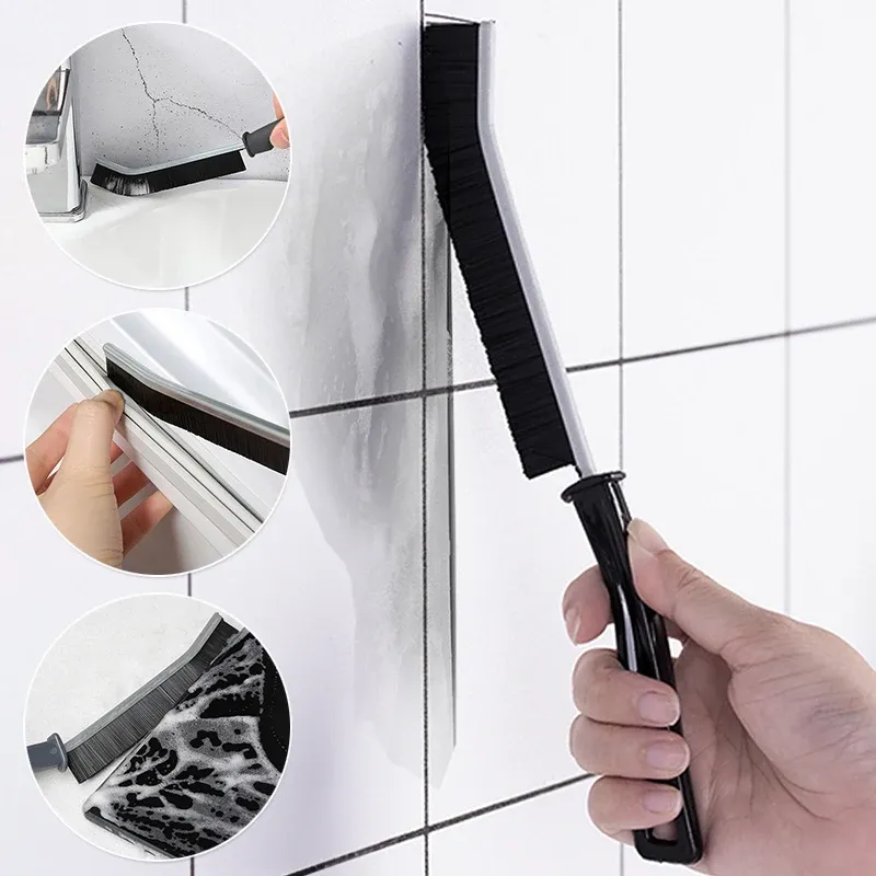 Brosse de nettoyage pour joints de carrelage à poils durs