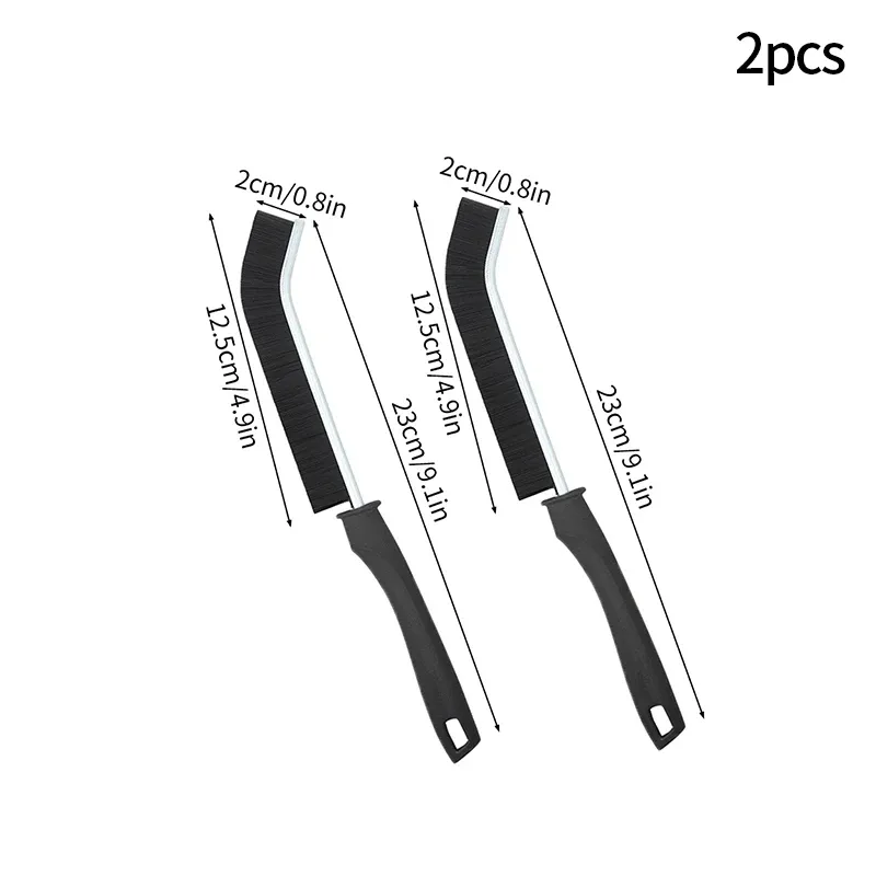 Brosse de nettoyage à poils durs pour joints de carrelage, coulis et angles morts, idéale pour la salle de bains et la cuisine 10