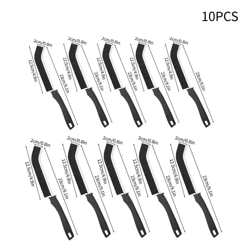 Brosse de nettoyage à poils durs pour joints de carrelage, coulis et angles morts, idéale pour la salle de bains et la cuisine 11