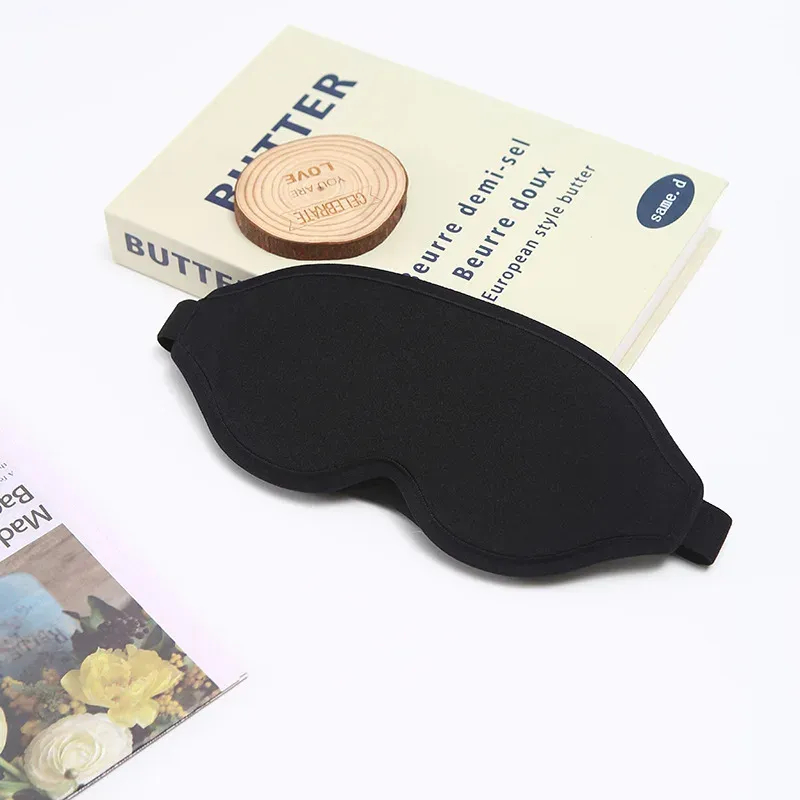 Masque de sommeil 3D profilé, 100% occultant, bandeau doux sans pression sur les yeux 10