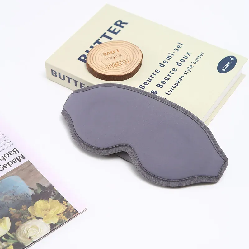 Masque de sommeil 3D profilé, 100% occultant, bandeau doux sans pression sur les yeux 8