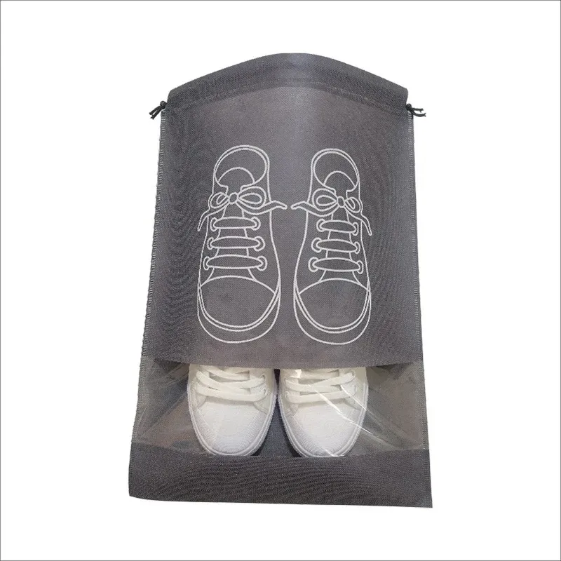 Sacs de rangement pour chaussures, lot de 10 et 5 pièces, organisateur de placard, sac de voyage portable en non-tissé, pochette étanche pour vêtements, sac suspendu 11