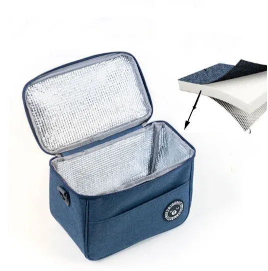 Sac bento isotherme en situation d'utilisation