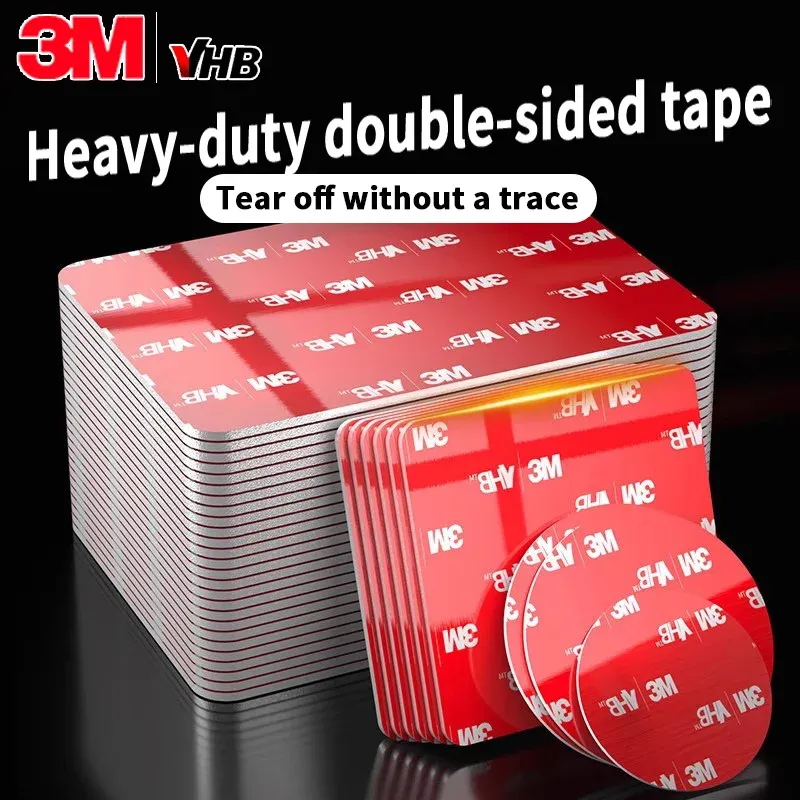 Bande adhésive double face 3M haute résistance pour automobile, forte viscosité, mousse VHB