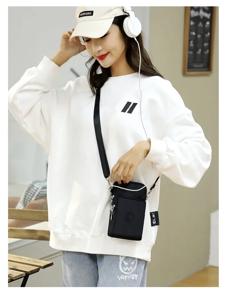 Sac bandoulière femme, mise en situation