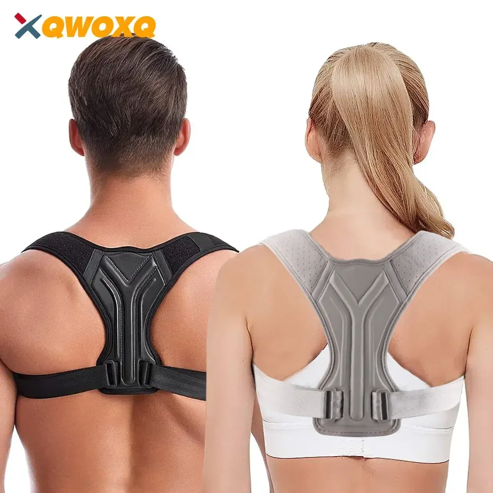 Correcteur de posture dorsale pour adultes, homme et femme – Ceinture de redressement pour un dos droit