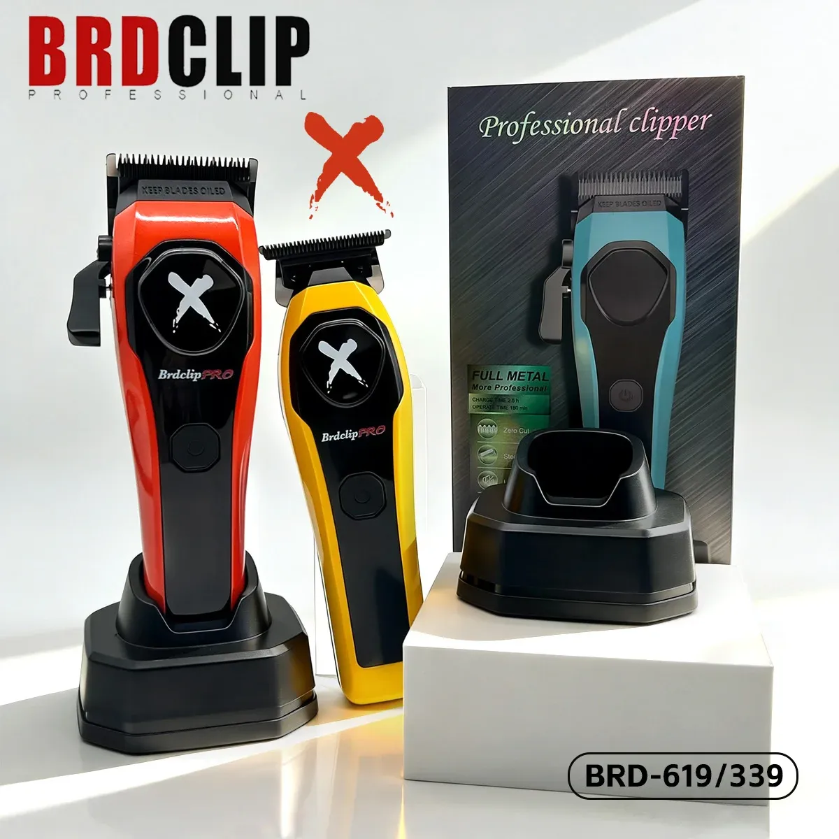 Tondeuse BRDCLIP BRD-619 vue détaillée