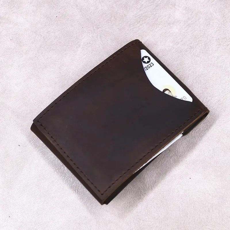 Détail du portefeuille en cuir véritable, vue 11