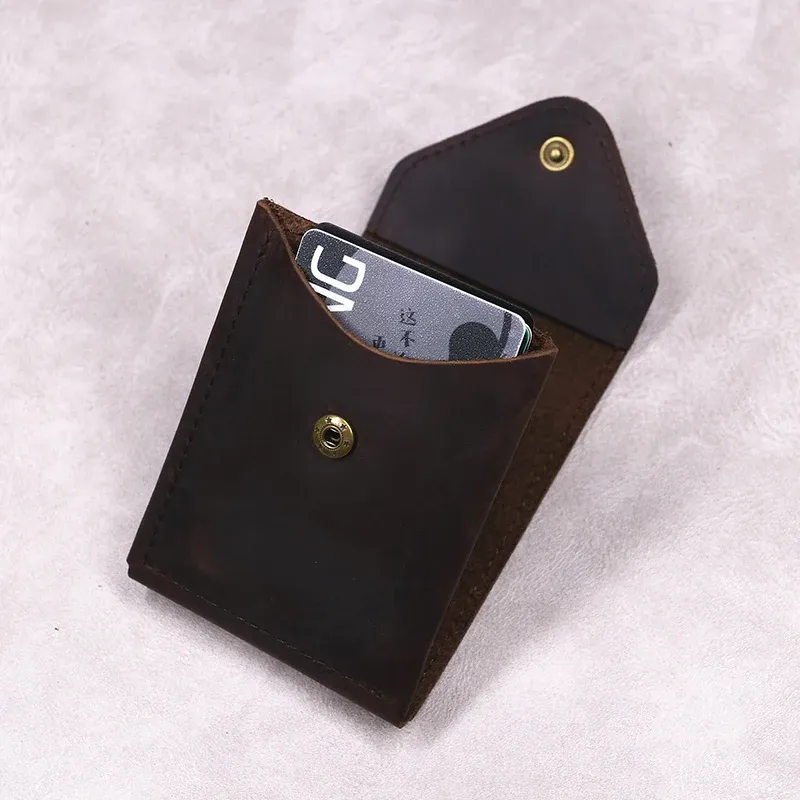 Détail du portefeuille en cuir véritable, vue 8