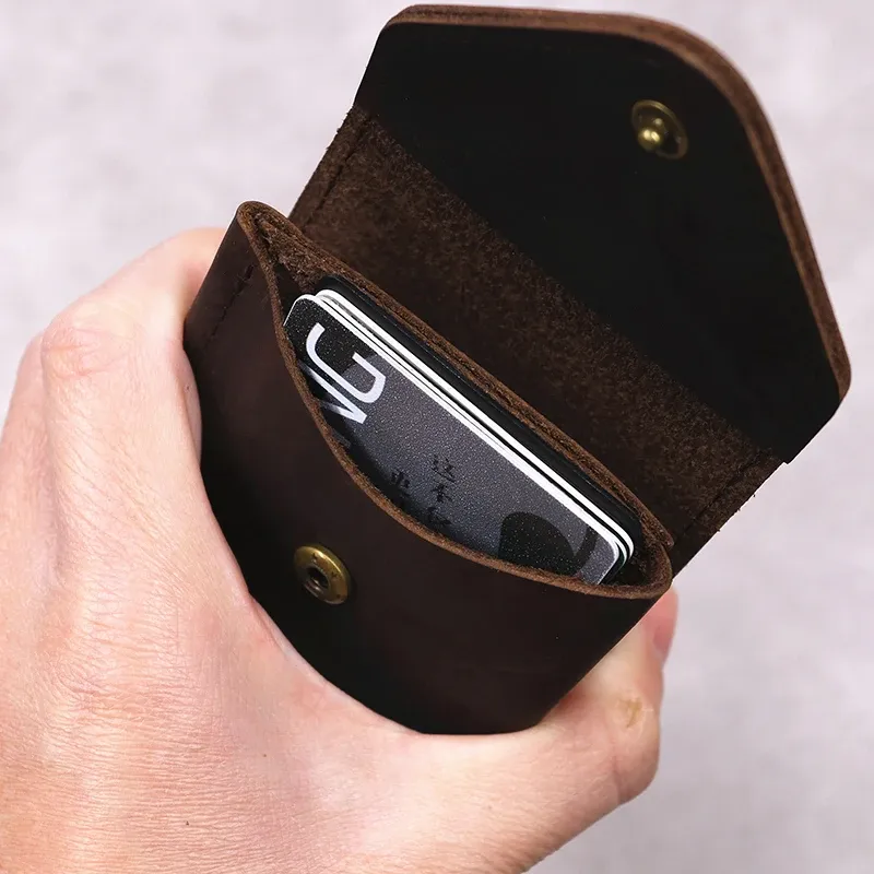 Détail du portefeuille en cuir véritable, vue 9