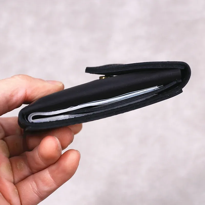 Détail du portefeuille en cuir véritable, vue 20