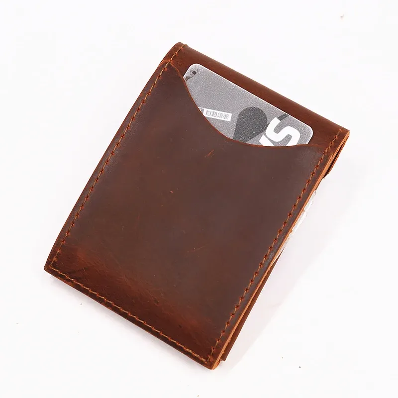 Détail du portefeuille en cuir véritable, vue 29