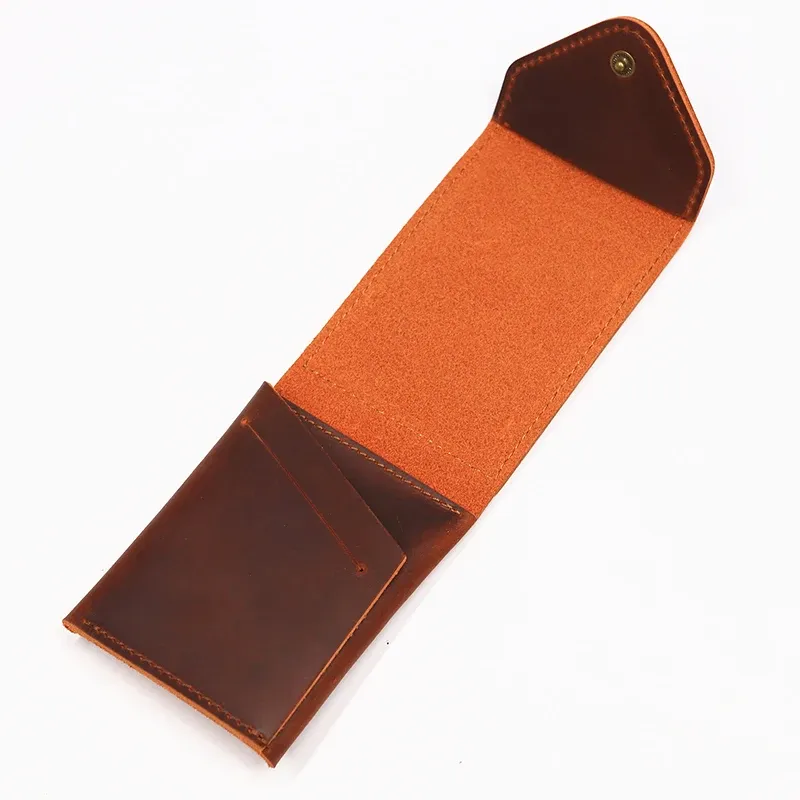 Détail du portefeuille en cuir véritable, vue 26