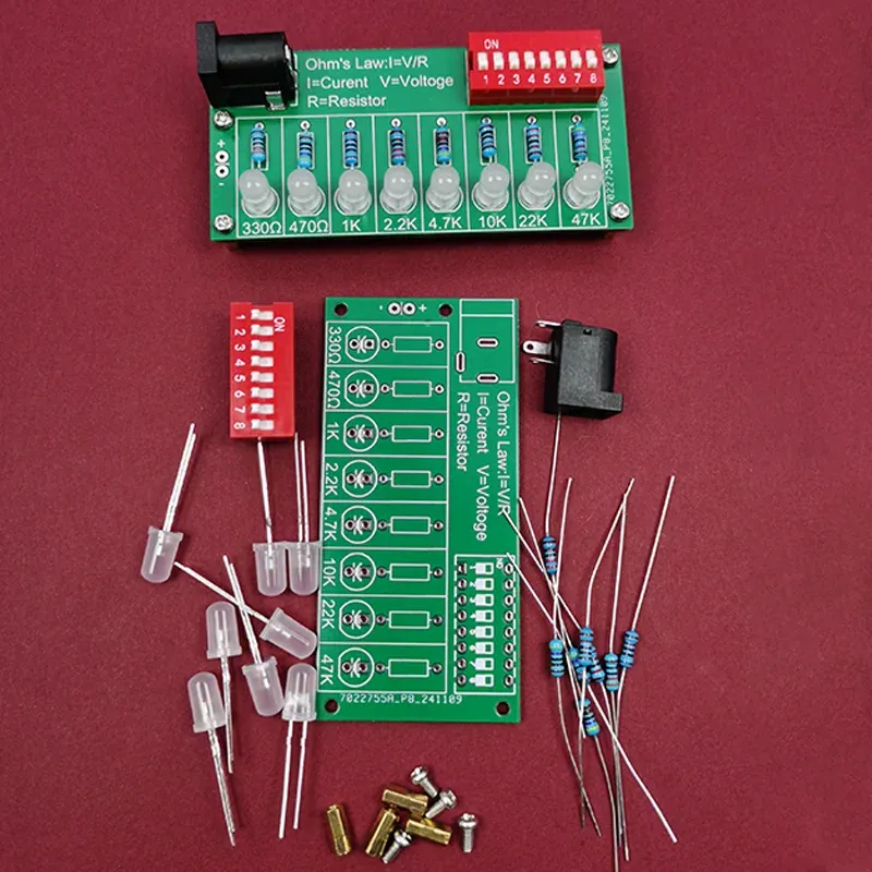 Kit d'initiation à la soudure DIY – Apprenez l'électronique avec des circuits imprimés faciles à assembler