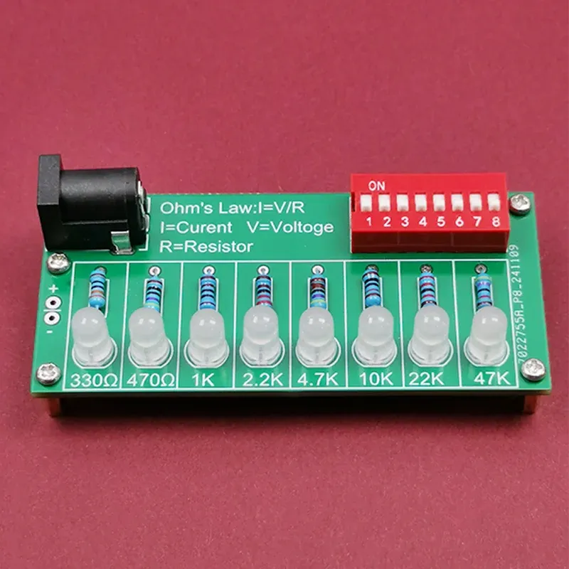 Kit de pratique de soudage DIY, résultat final