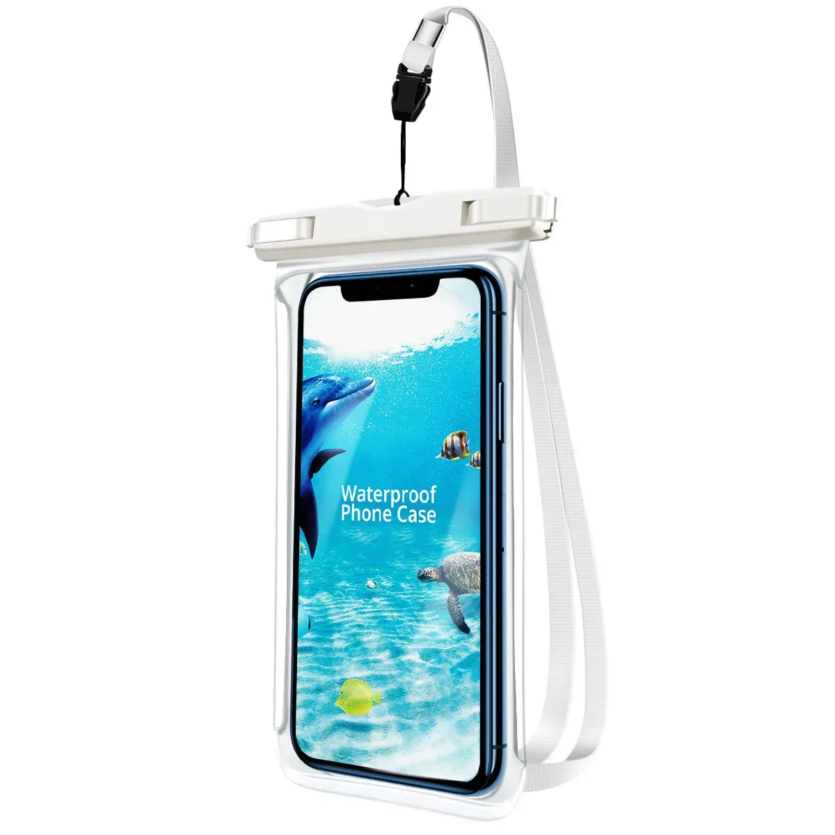 Étui étanche universel pour téléphone, pochette de protection sous-marine compatible iPhone 11 à 14 Pro Max et X 13