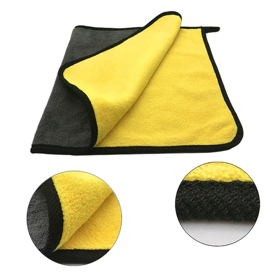 Chiffon de nettoyage en microfibre épaisse, vue détaillée
