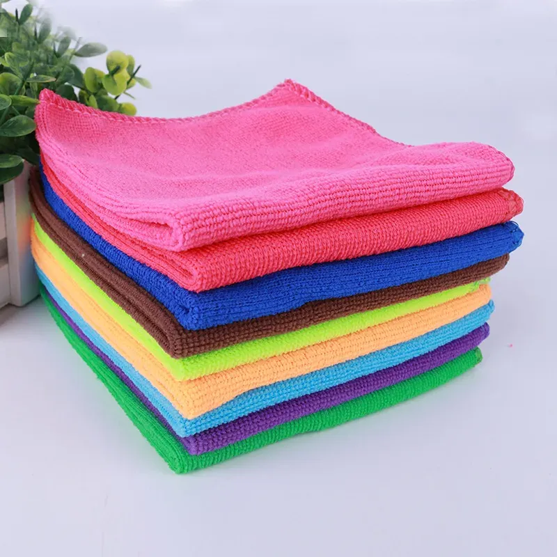 Chiffons en microfibre de nettoyage
