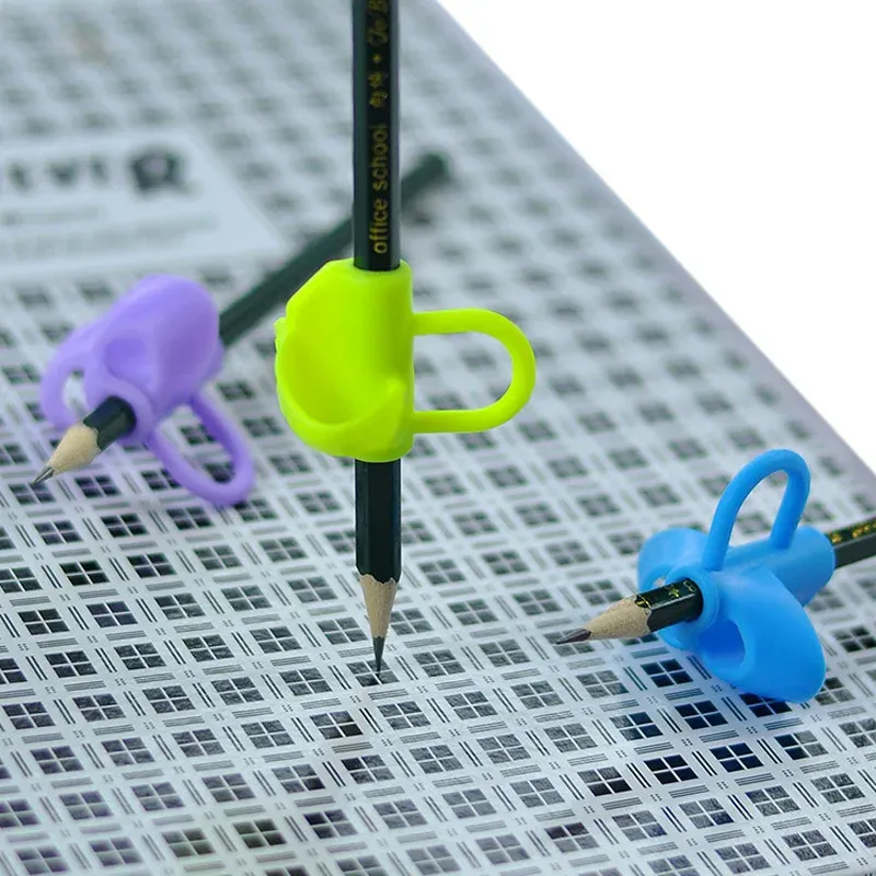 Vue détaillée du porte-crayon en silicone