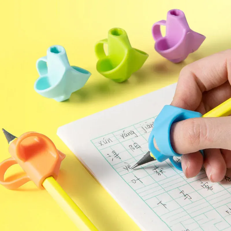 Correcteur de posture pour poignée de stylo en silicone pour enfants