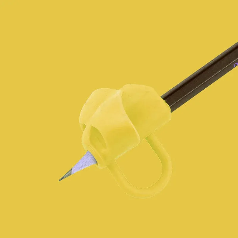 Correcteur de posture pour tenue de crayon – Porte-crayon ergonomique en silicone pour enfants, aide à l'écriture 9