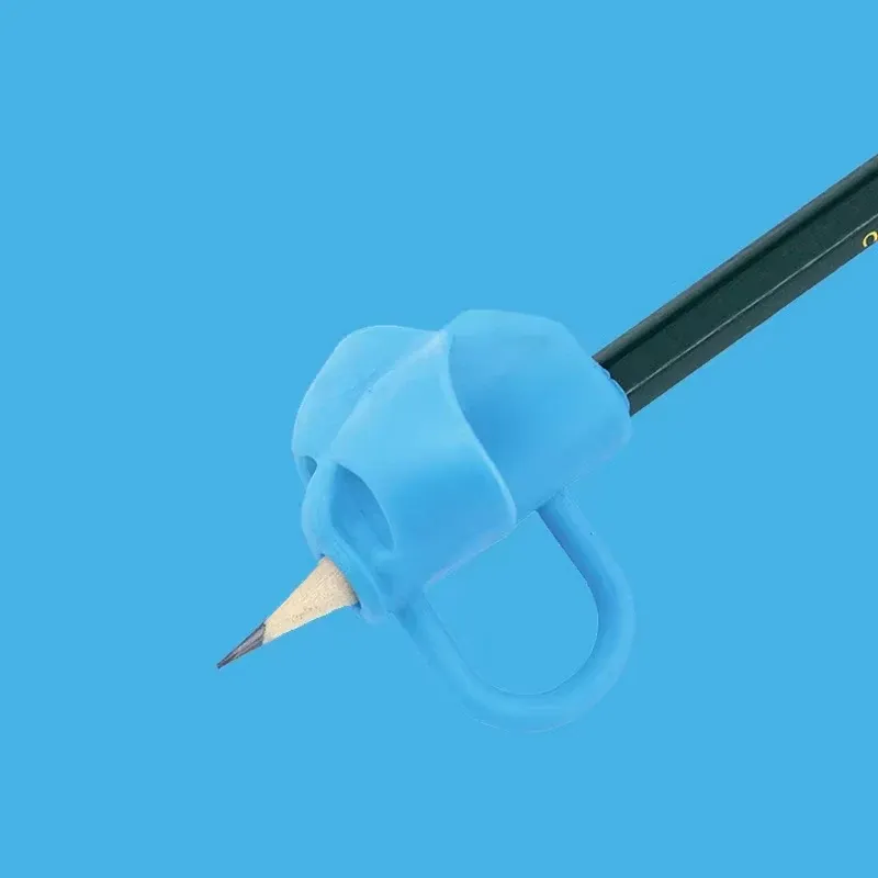 Correcteur de posture pour tenue de crayon – Porte-crayon ergonomique en silicone pour enfants, aide à l'écriture 7