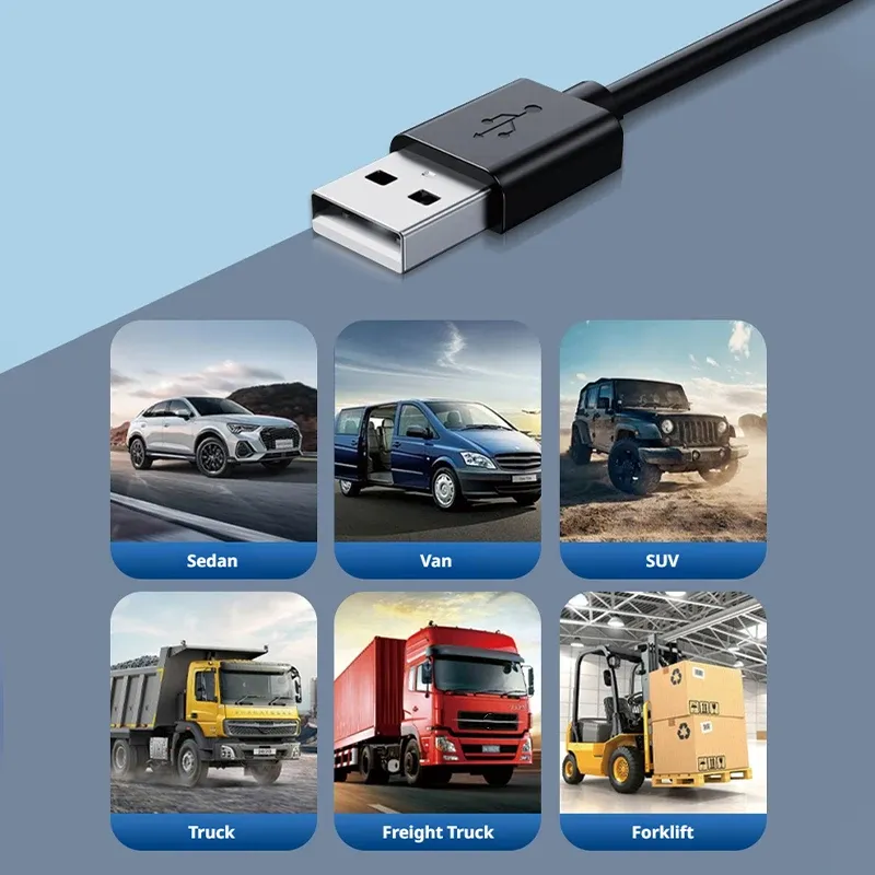 Ventilateur USB pour voiture SEAMETAL 3 vitesses 5V 1A, orientable à 360 degrés, faible bruit, 5 pales, pour voiture, camion, SUV et berline 5