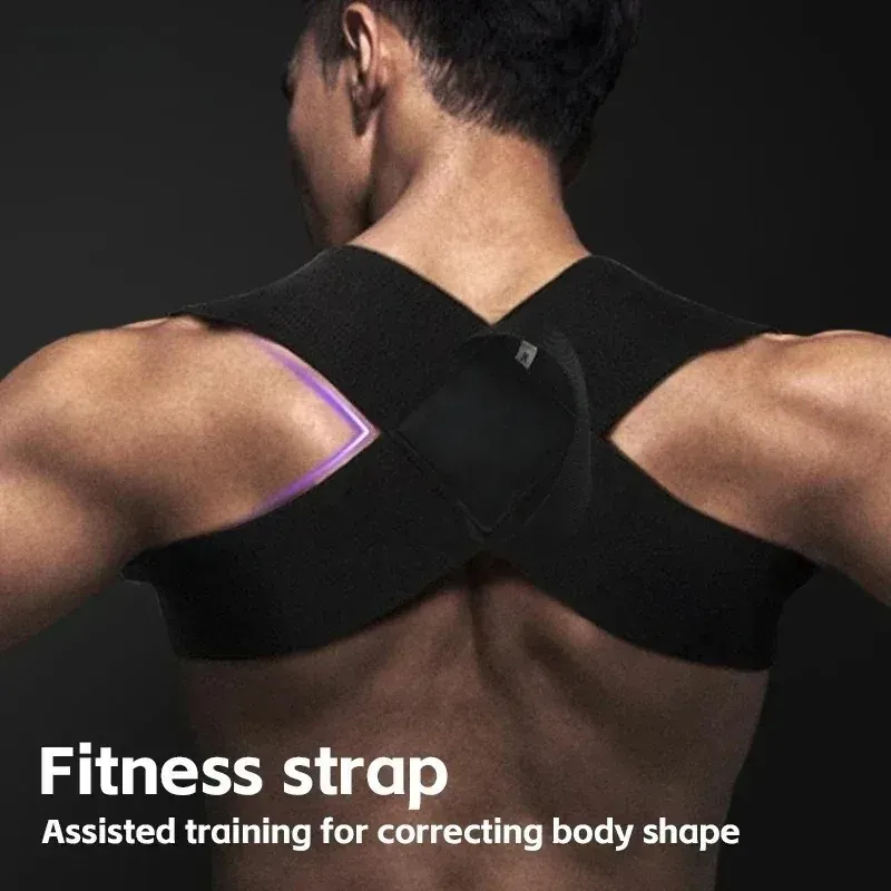 Correcteur de posture réglable pour le dos et les épaules