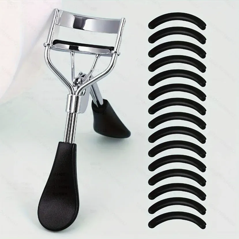 Recourbe-cils avec coussinets en silicone