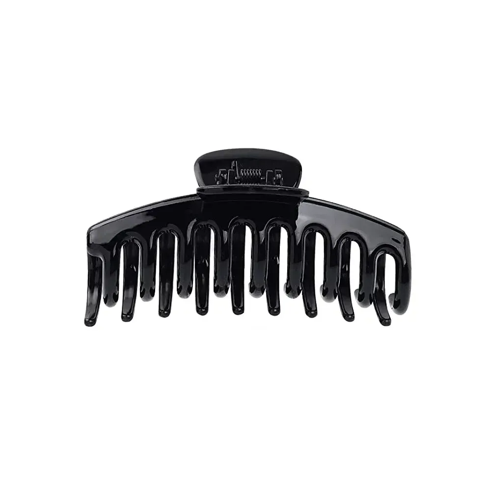 Pinces à cheveux coréennes en acrylique givré, grandes griffes solides et élégantes pour femmes et filles 28