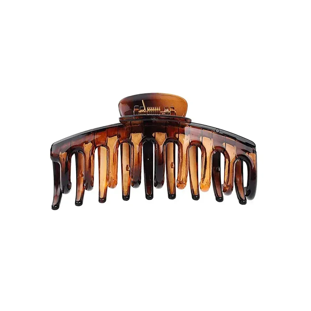 Pinces à cheveux coréennes en acrylique givré, grandes griffes solides et élégantes pour femmes et filles 32