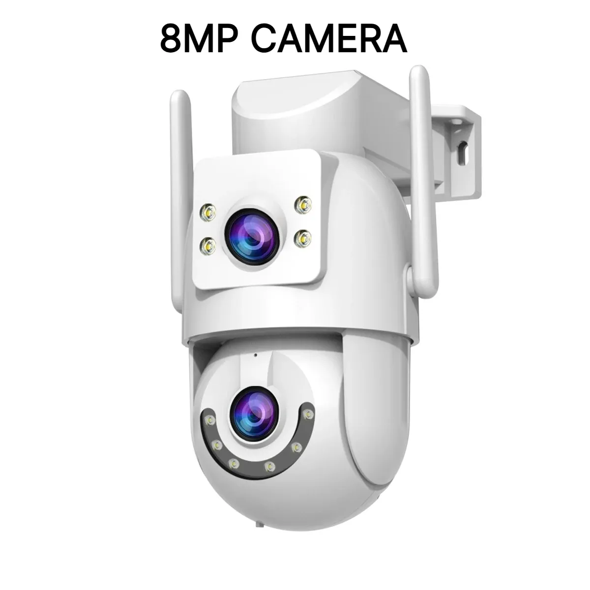 Caméra IP PTZ 4K 8MP Jooan pour extérieur, Wi-Fi 5G, double objectif, zoom optique 5X, suivi IA, compatible ONVIF, vidéosurveillance CCTV 7