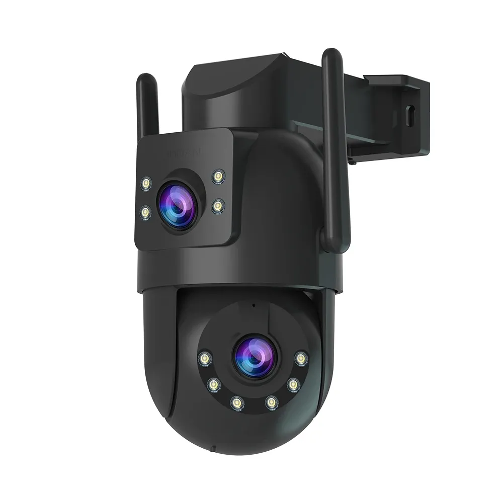 Caméra IP PTZ 4K 8MP Jooan pour extérieur, Wi-Fi 5G, double objectif, zoom optique 5X, suivi IA, compatible ONVIF, vidéosurveillance CCTV 9