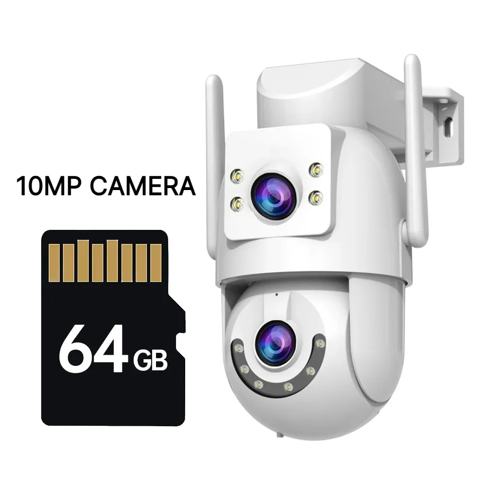 Caméra IP PTZ 4K 8MP Jooan pour extérieur, Wi-Fi 5G, double objectif, zoom optique 5X, suivi IA, compatible ONVIF, vidéosurveillance CCTV 8