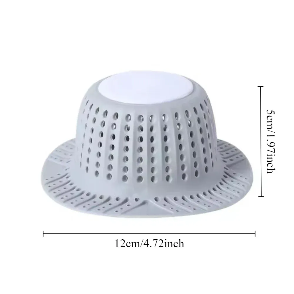 Crépine de baignoire pliable à capteur de cheveux pour bonde pop-up et classique, douche, baignoire et lavabo 6